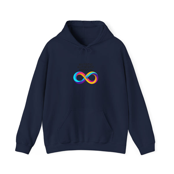 Autistic Authentic Enough Infinity Hoodie | neurodiversity, autistic pride